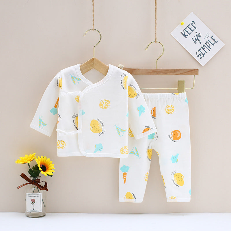 Tvådelad pyjamas i mjuk bomull