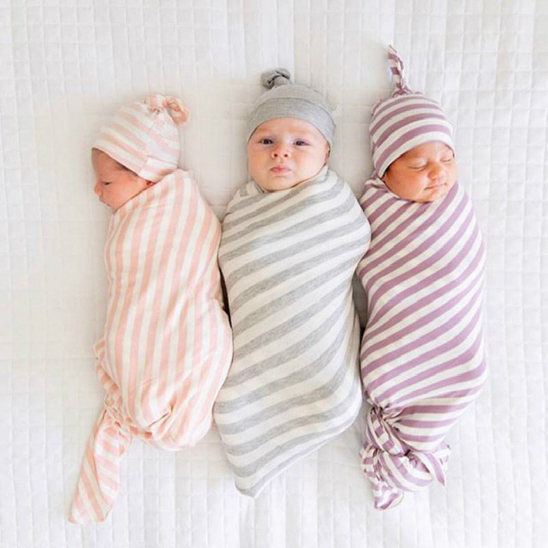 Swaddle och mössa