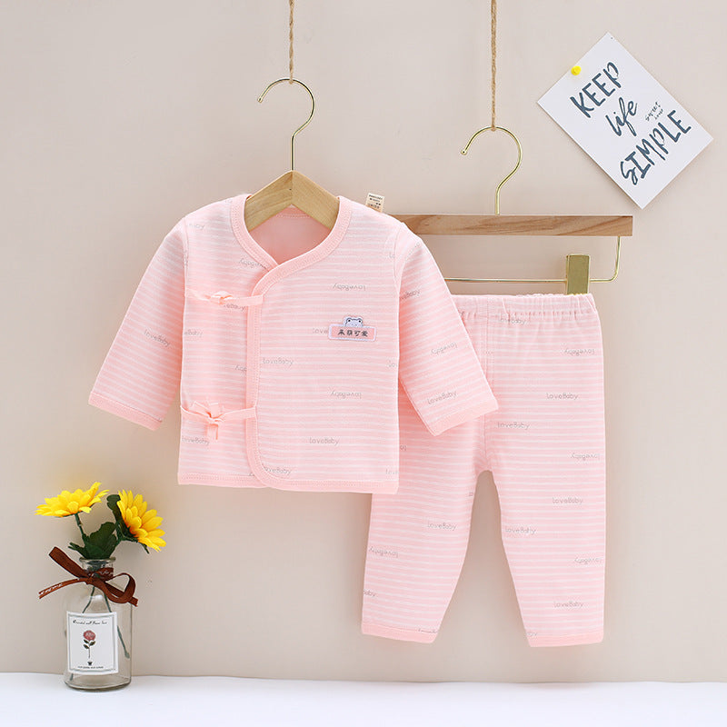 Tvådelad pyjamas i mjuk bomull