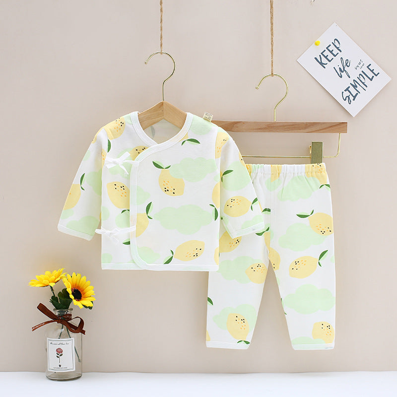 Tvådelad pyjamas i mjuk bomull