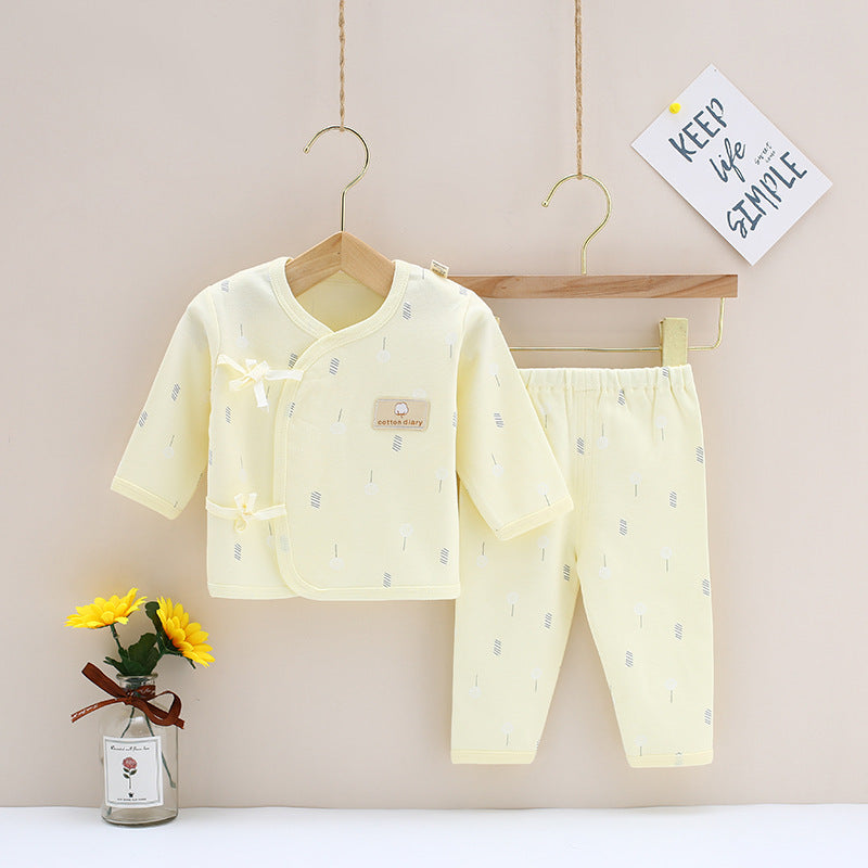 Tvådelad pyjamas i mjuk bomull