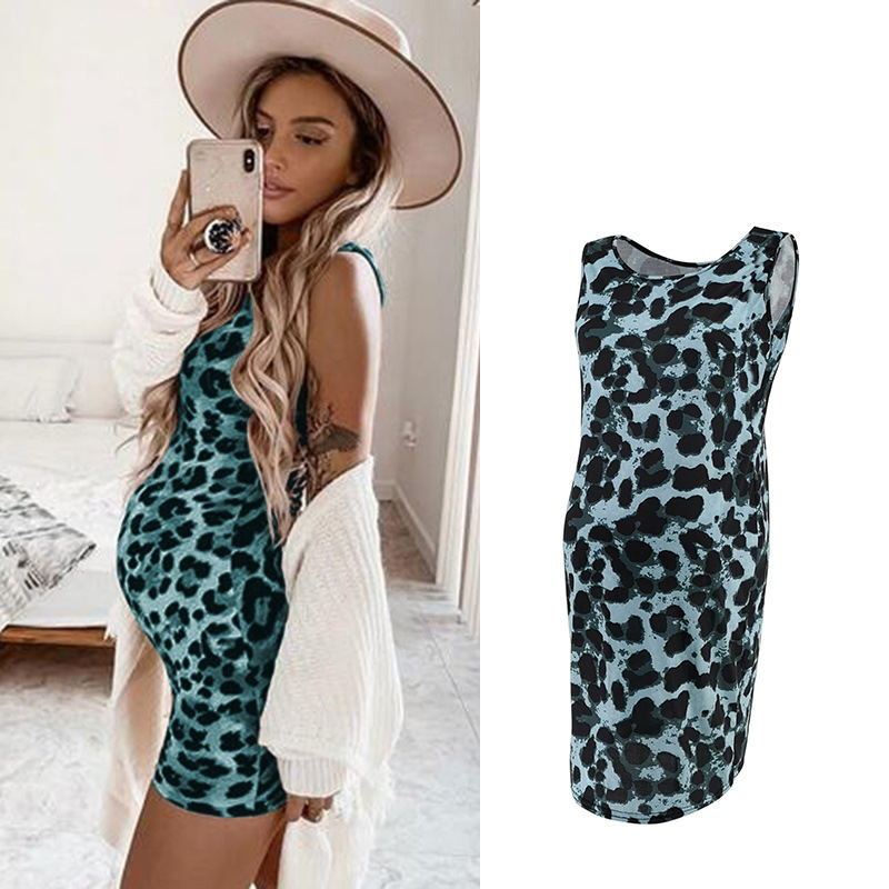 Leopard klänning