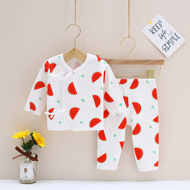 Tvådelad pyjamas i mjuk bomull