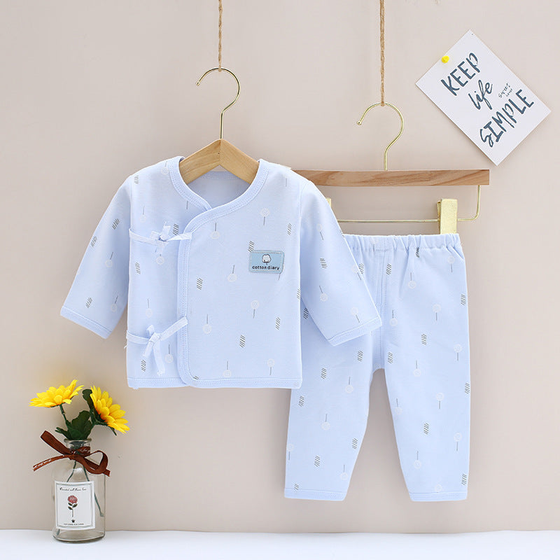 Tvådelad pyjamas i mjuk bomull