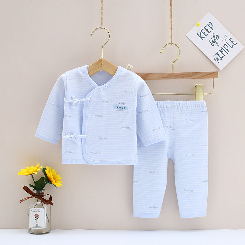 Tvådelad pyjamas i mjuk bomull
