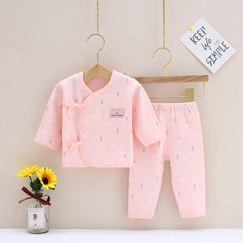 Tvådelad pyjamas i mjuk bomull