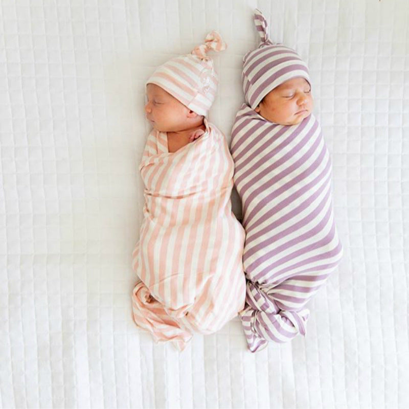 Swaddle och mössa