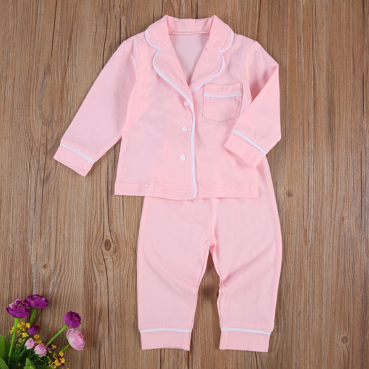 Pyjamas i mjuk bomull