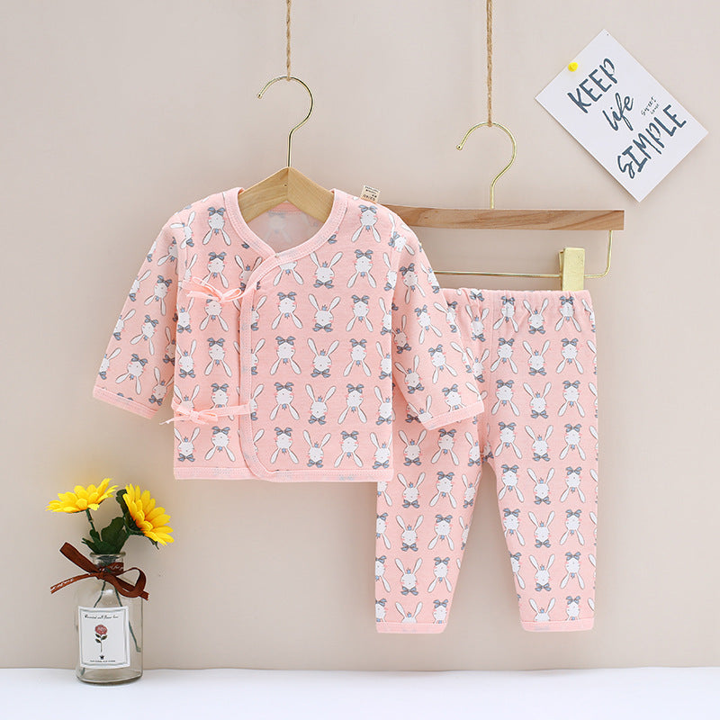 Tvådelad pyjamas i mjuk bomull