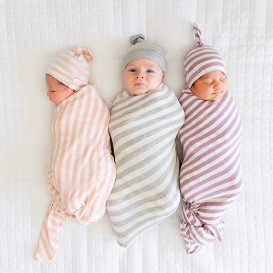 Swaddle och mössa