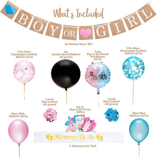 Gender reveal set