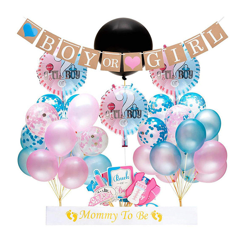 Gender reveal set
