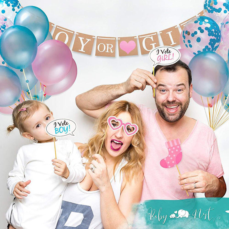 Gender reveal set